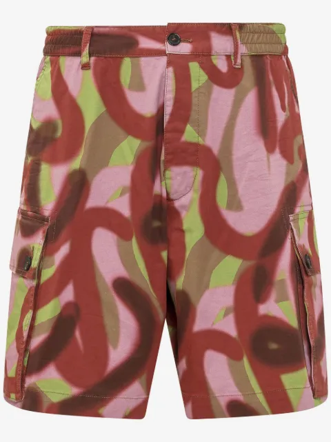 DSQUARED2 bermudas estampadas