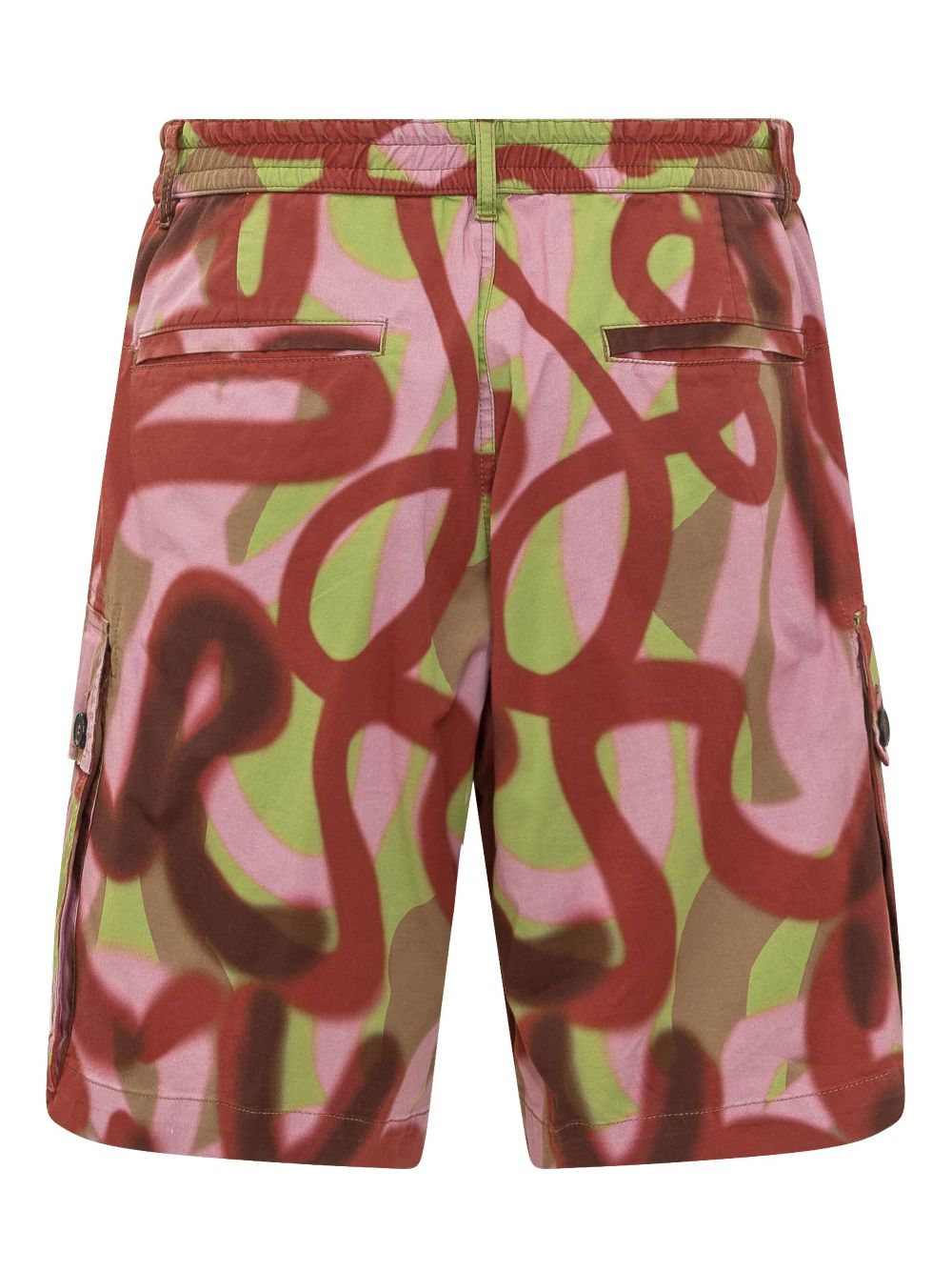 DSQUARED2 Shorts met print - Roze