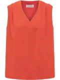 Lanvin silk-blend top - Red