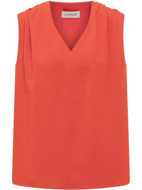 Lanvin top de seda
