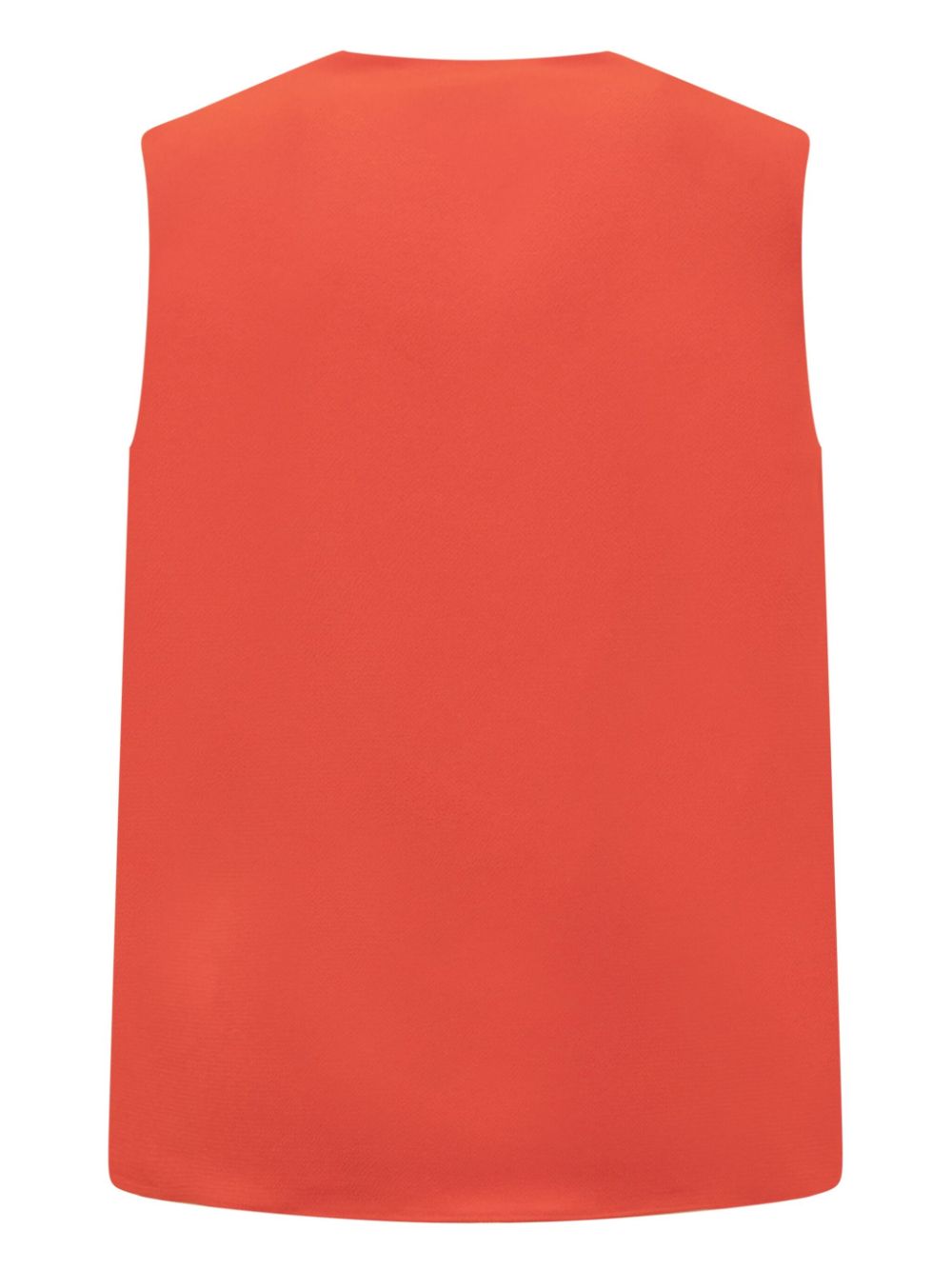 Lanvin silk-blend top - Rood