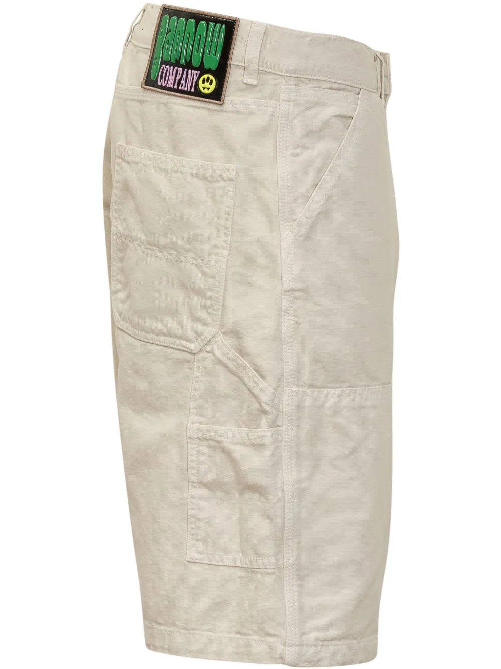 Barrow Canvas Shorts In 中性色