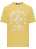 DSQUARED2 Good Vibes T-shirt - Yellow