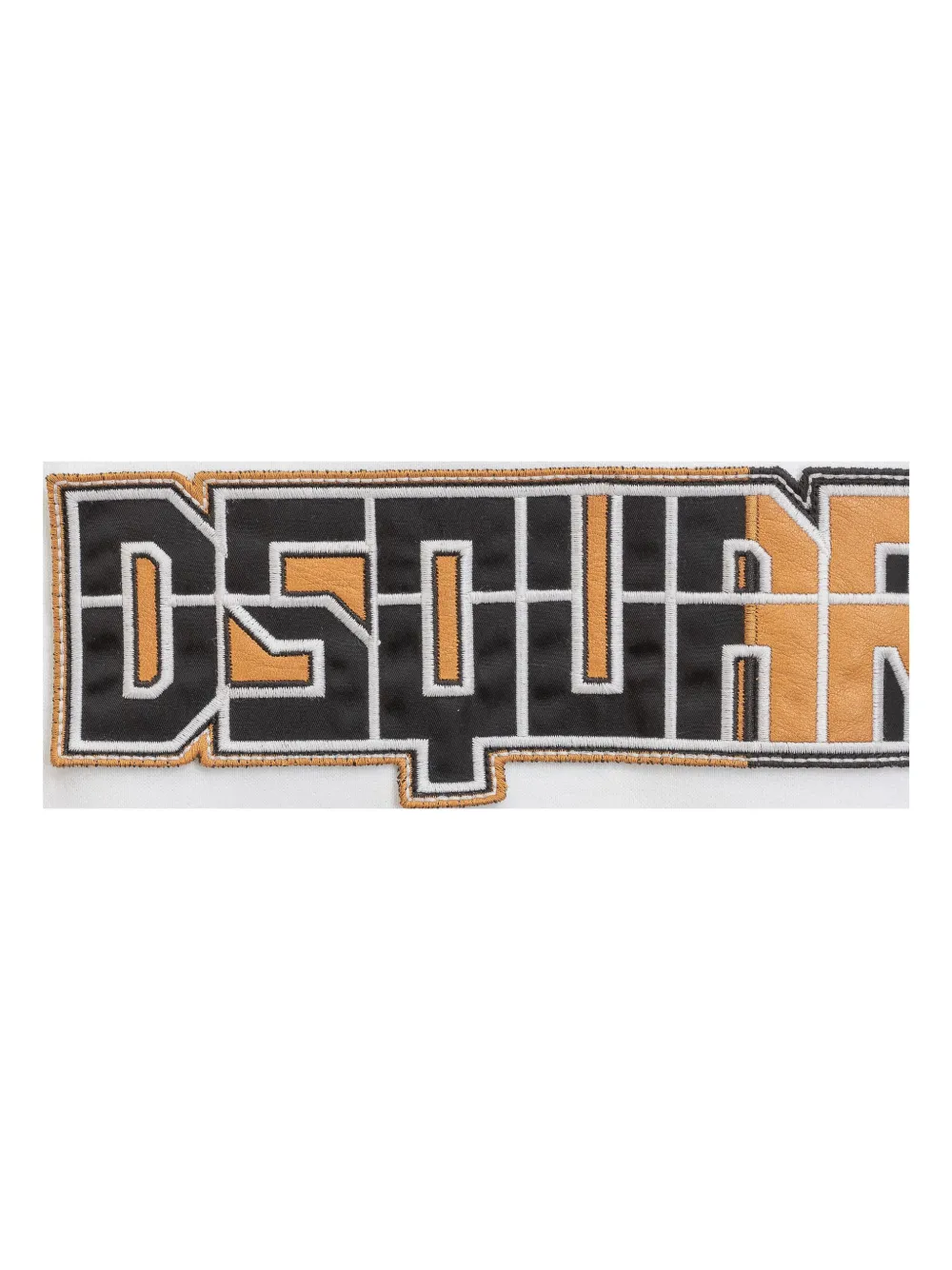 DSQUARED2 Hoodie met logo-applicatie Wit