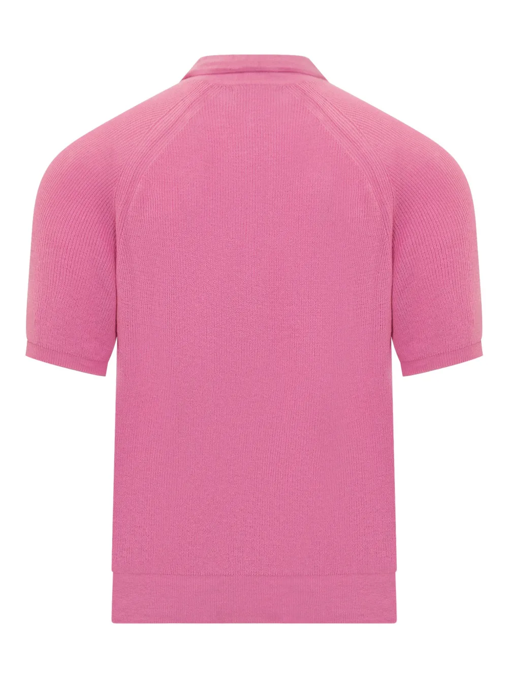 Laneus knitted polo shirt - Roze