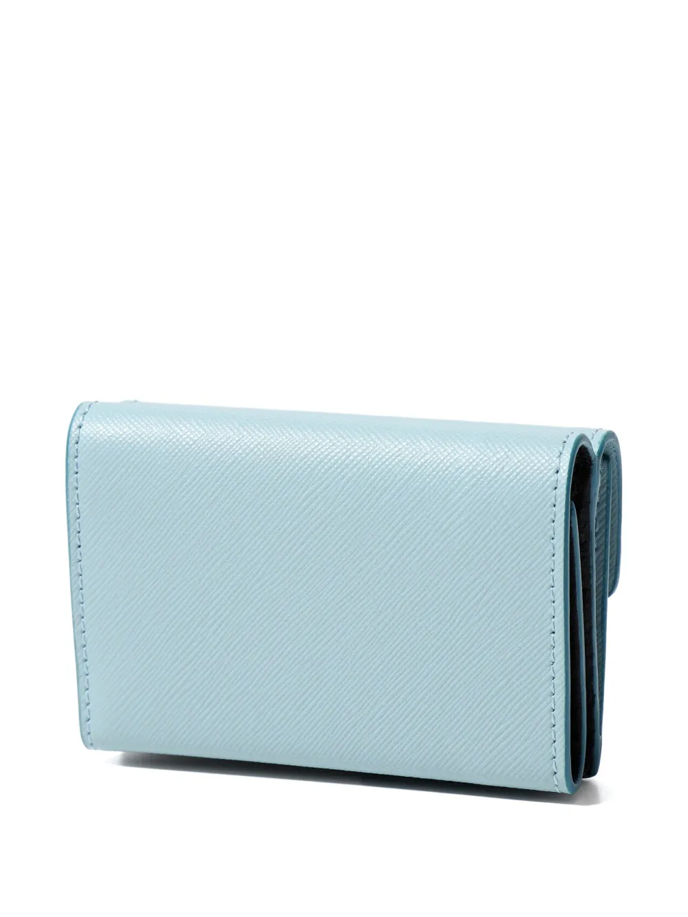 Marni logo-print wallet - Blauw