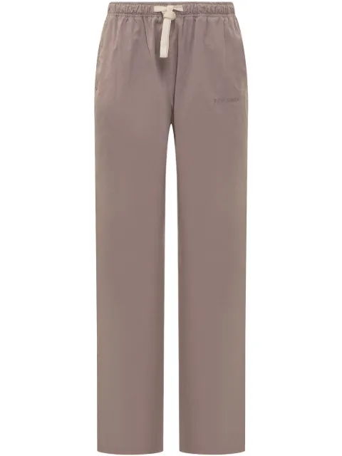 Palm Angels pantalones con logo bordado