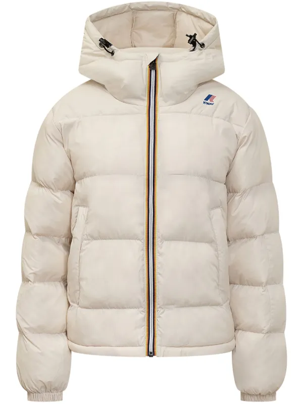 K-Way Doudoune Le Vrai Claude Blanc FARFETCH FR
