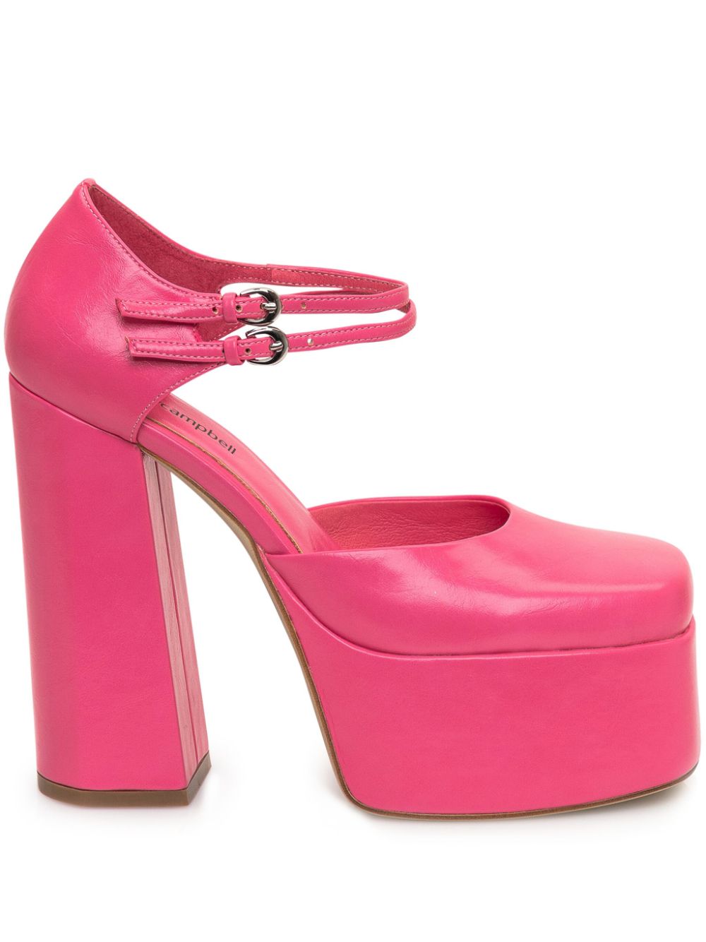 Jeffrey Campbell 125 mm Leila pumps Roze