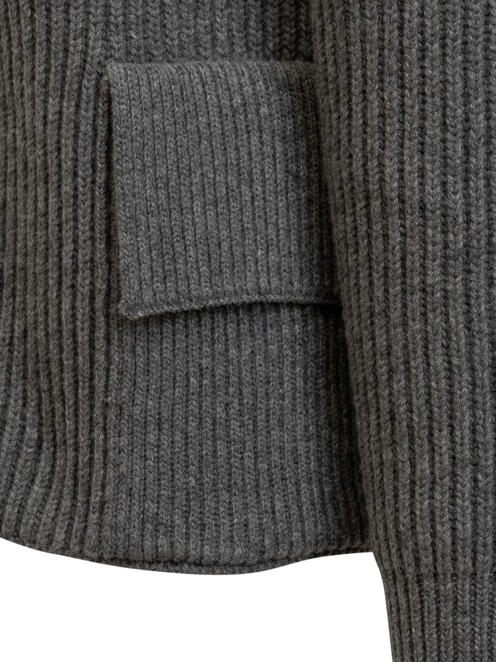 Jil Sander Vest met rits Grijs