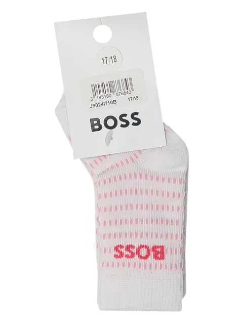 BOSS Kidswear logo-jacquard socks (pack of two)