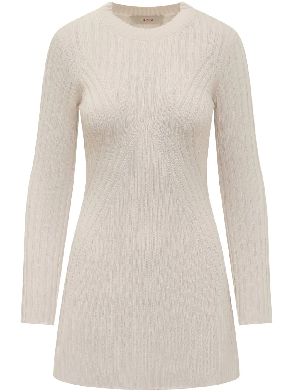 Jucca approved Gebreide jurk Beige