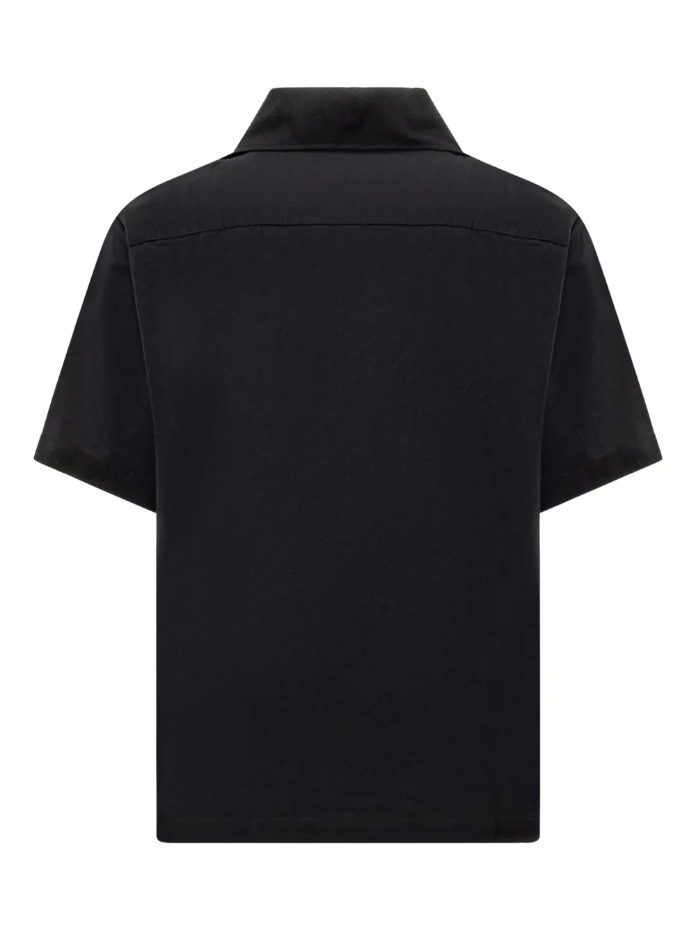Fred Perry embroidered detailing Shirt Black FARFETCH