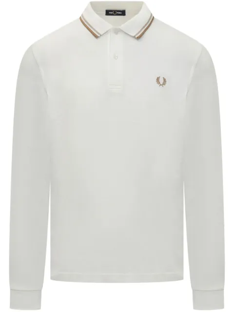 Fred Perry logo-embroidered polo shirt