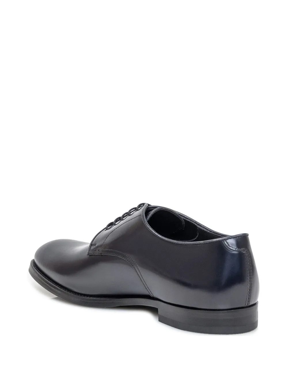 Doucal's leather derby shoes Black