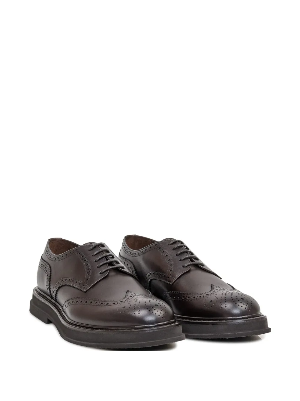 Doucal's Half Wing derby schoenen Bruin