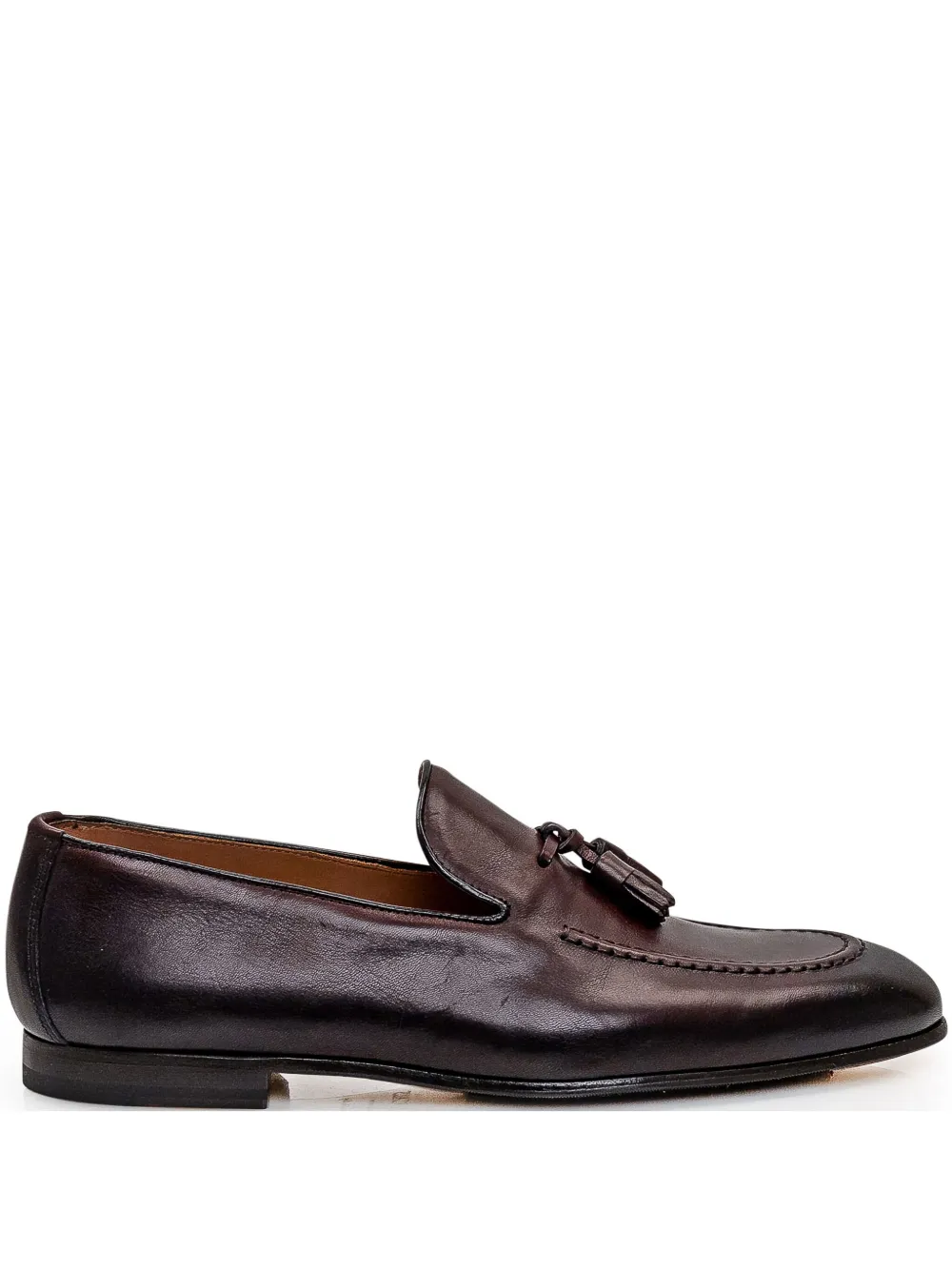 Doucal's Leren loafers Bruin