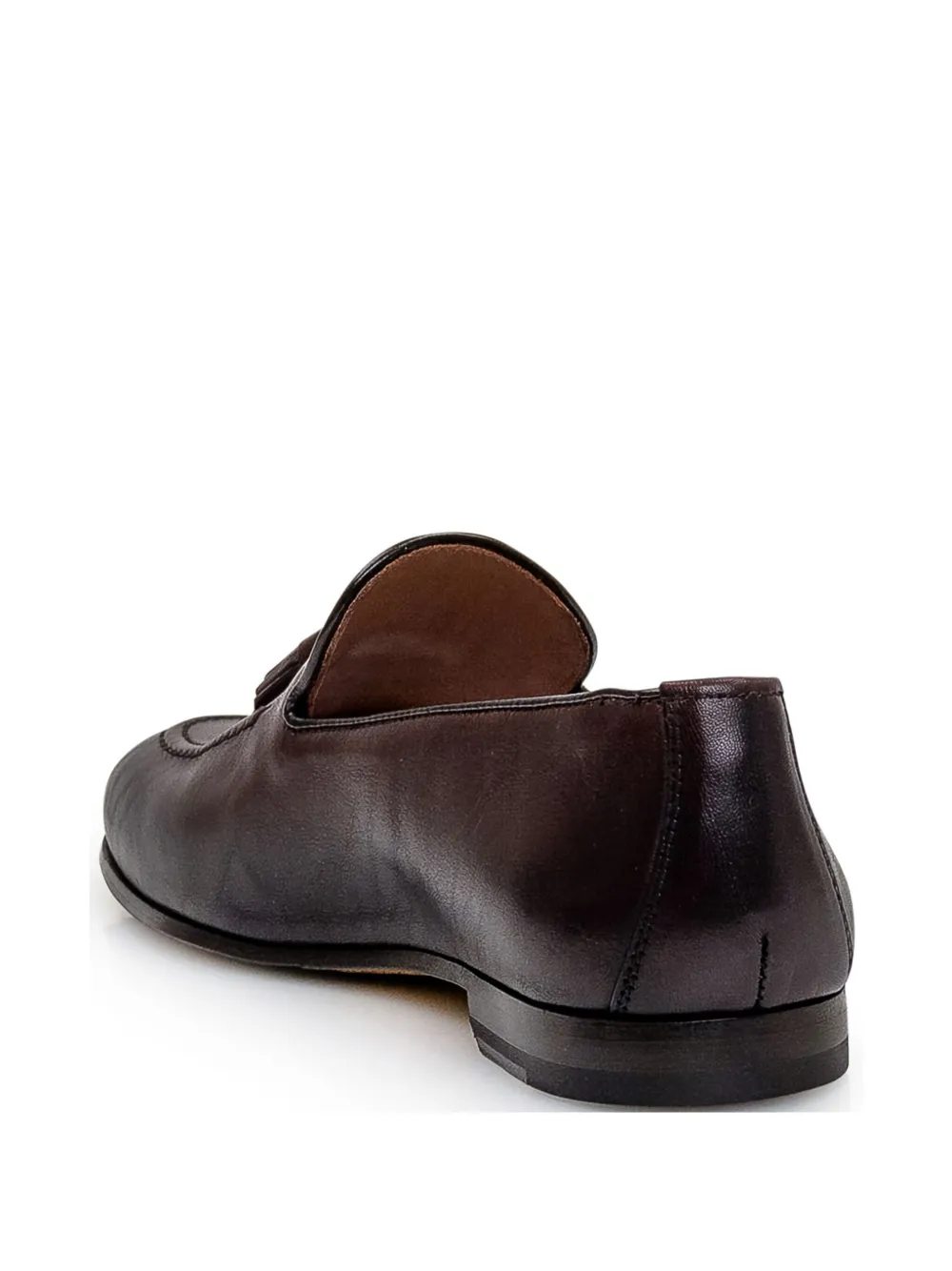 Doucal's Leren loafers Bruin