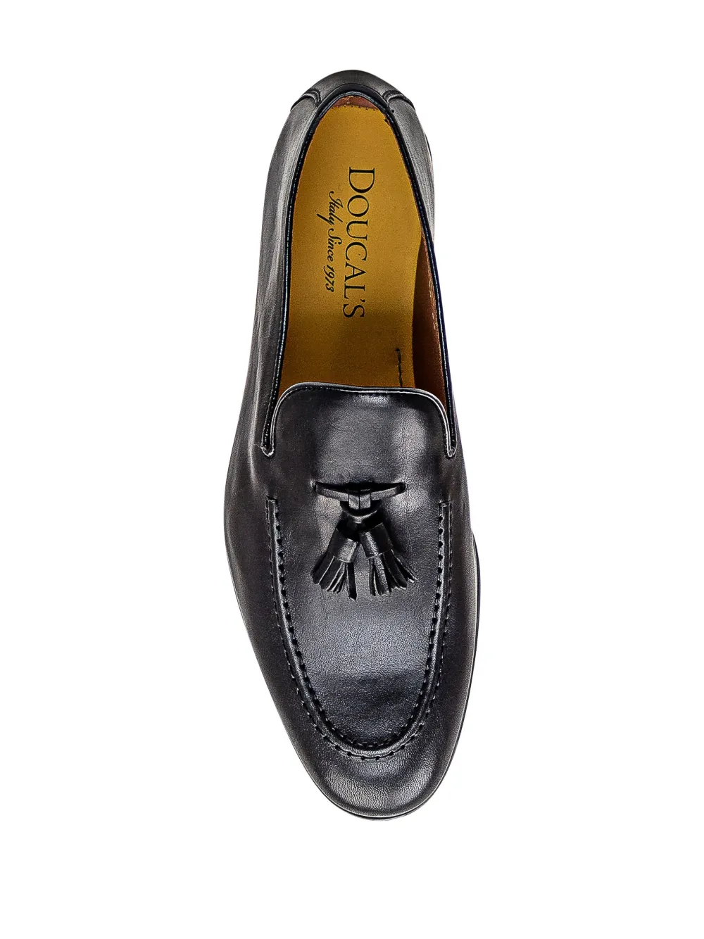 Doucal's Leren loafers Bruin