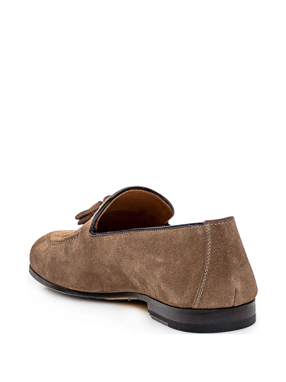 Doucal's Leren loafers Bruin