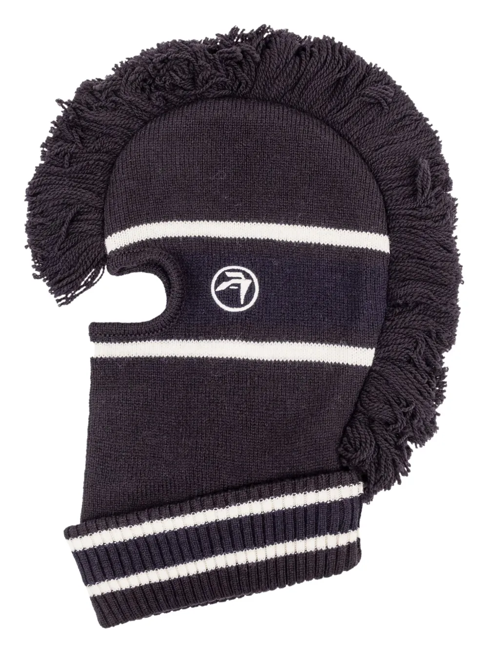 Ambush Fringe Balaclava In Grey