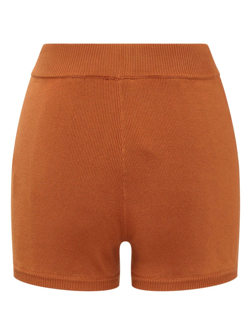 MIXIK fine-ribbed shorts - Bruin