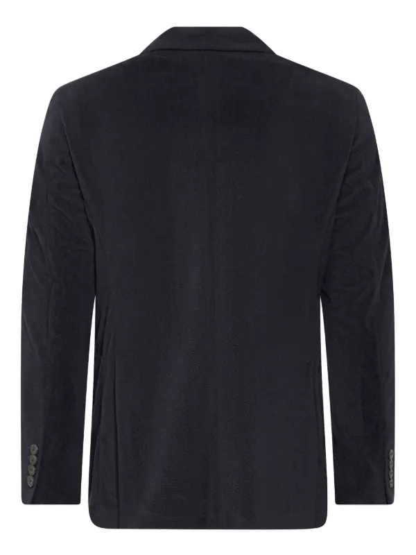 Emporio Armani ヘリンボーン ジャケット | グレー | FARFETCH JP