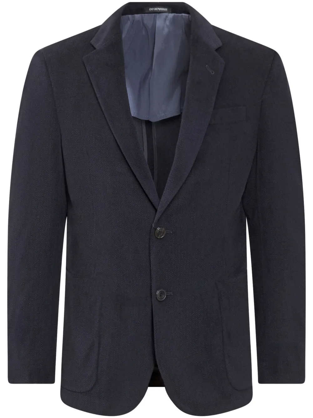 Emporio Armani herringbone blazer Men