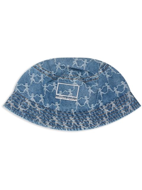 KidSuper jacquard denim hat