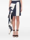 Calvin Klein striped mini skirt - Blue