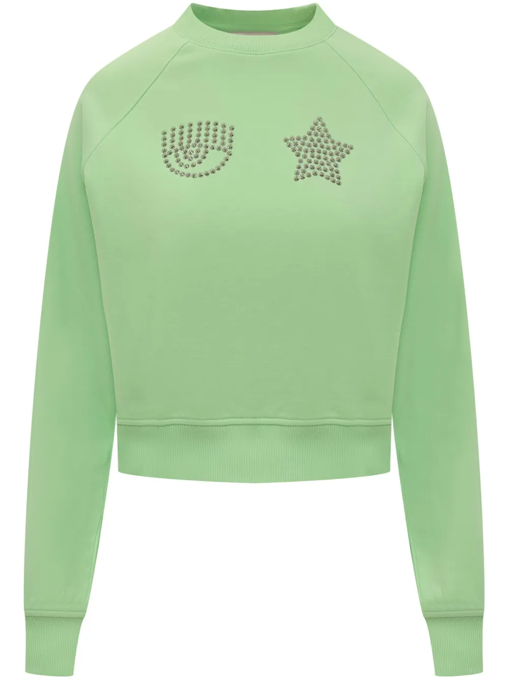 Chiara Ferragni Eye Star 310 sweater Groen