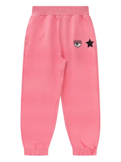 Chiara Ferragni Kids Eyestar track pants