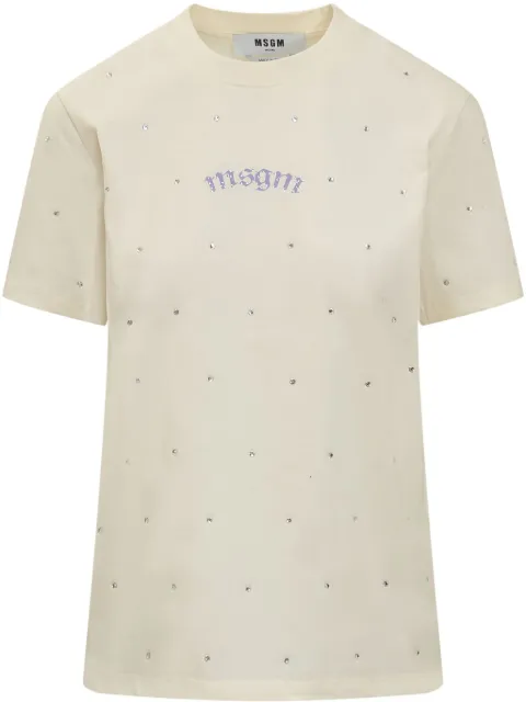 MSGM logo-print T-shirt
