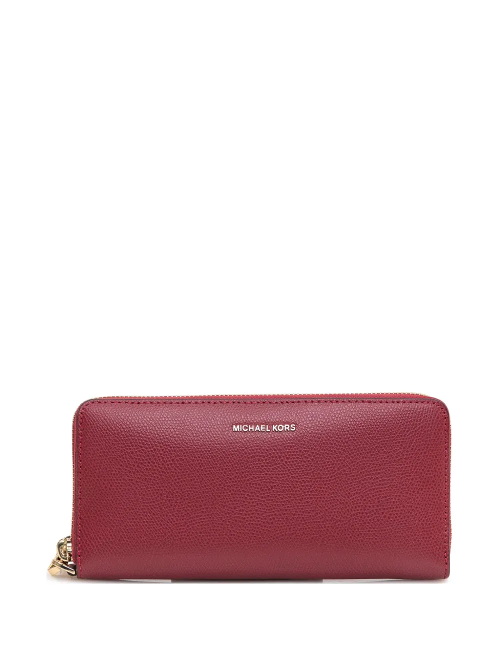 Michael Kors logo-lettering wallet Rood