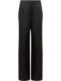 MSGM satin trousers - Black