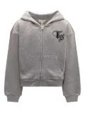 TWINSET Kids logo hoodie - Grey