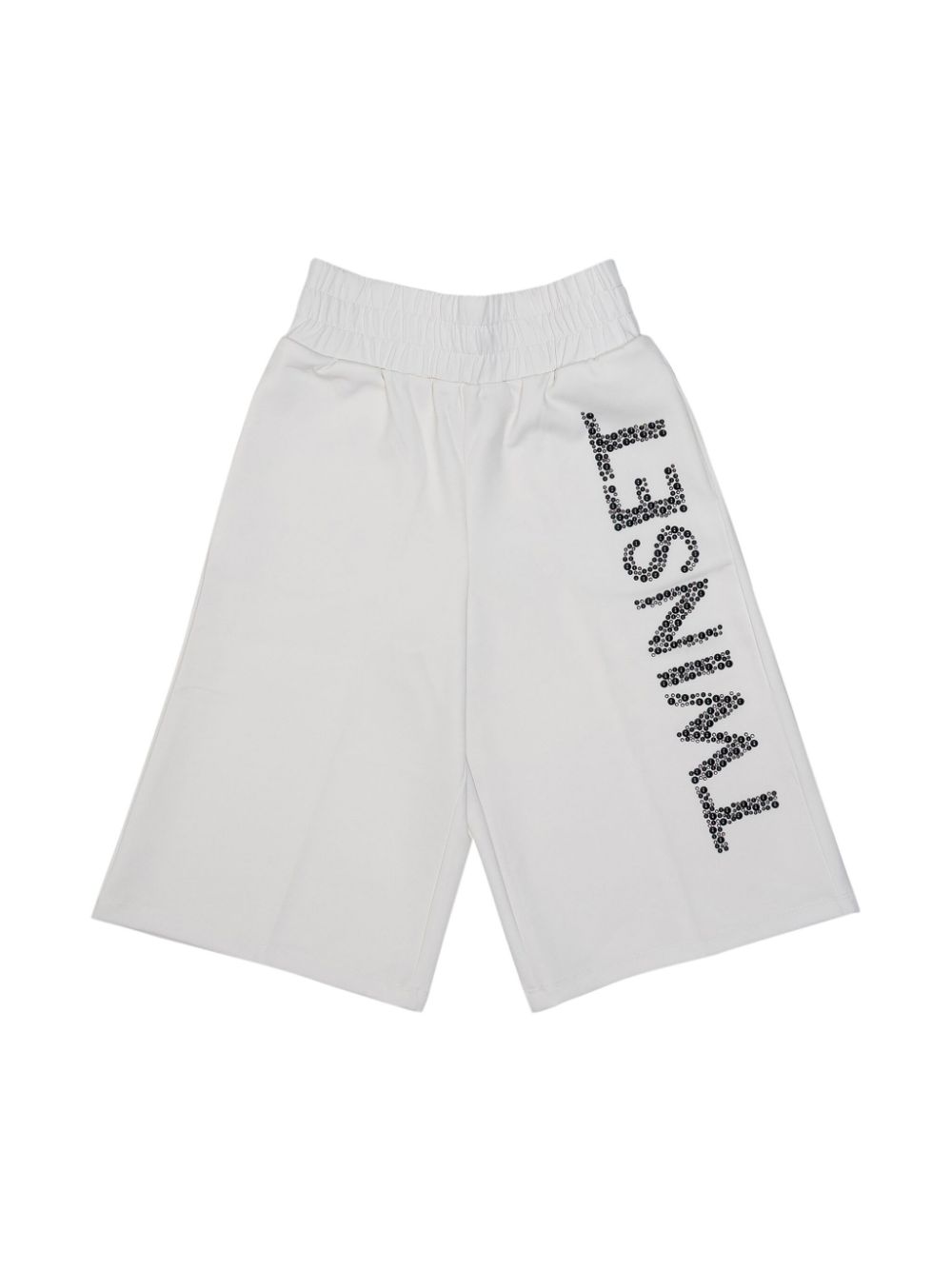 TWINSET Kids Shorts met logoprint Wit