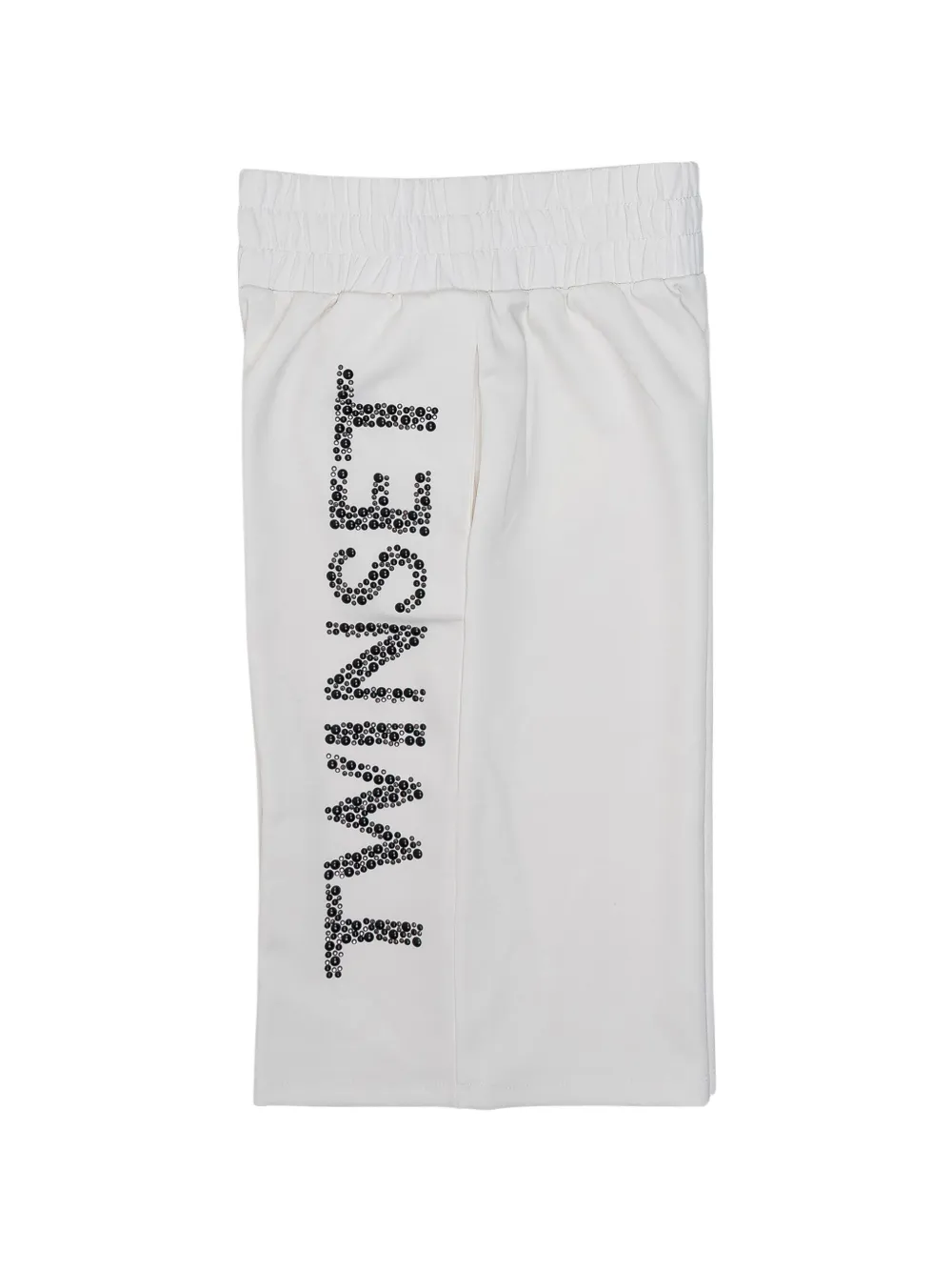 TWINSET Kids Shorts met logoprint Wit