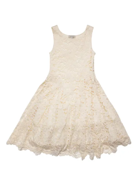 TWINSET Kids floral lace dress