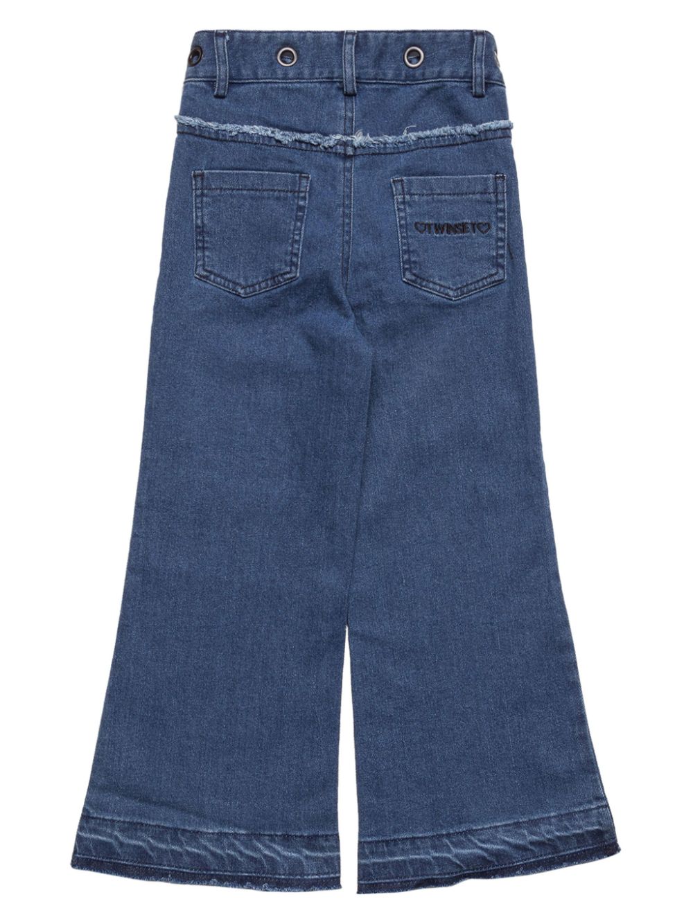 TWINSET Kids flared jeans - Blauw