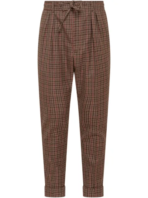 Gabriele Pasini checked trousers