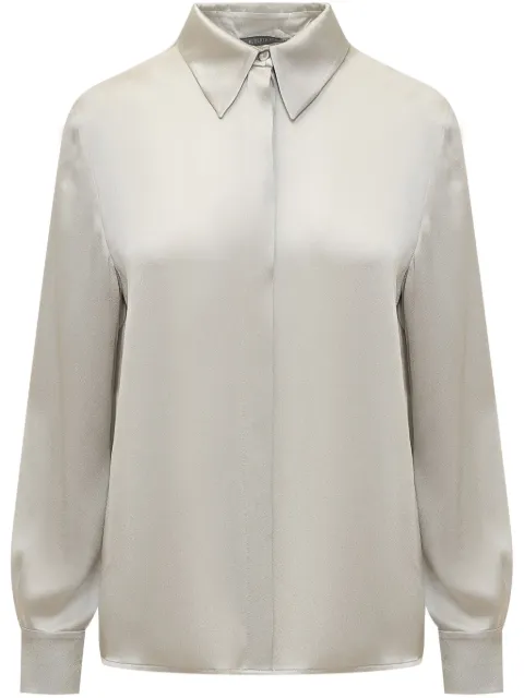 Alberta Ferretti satin shirt