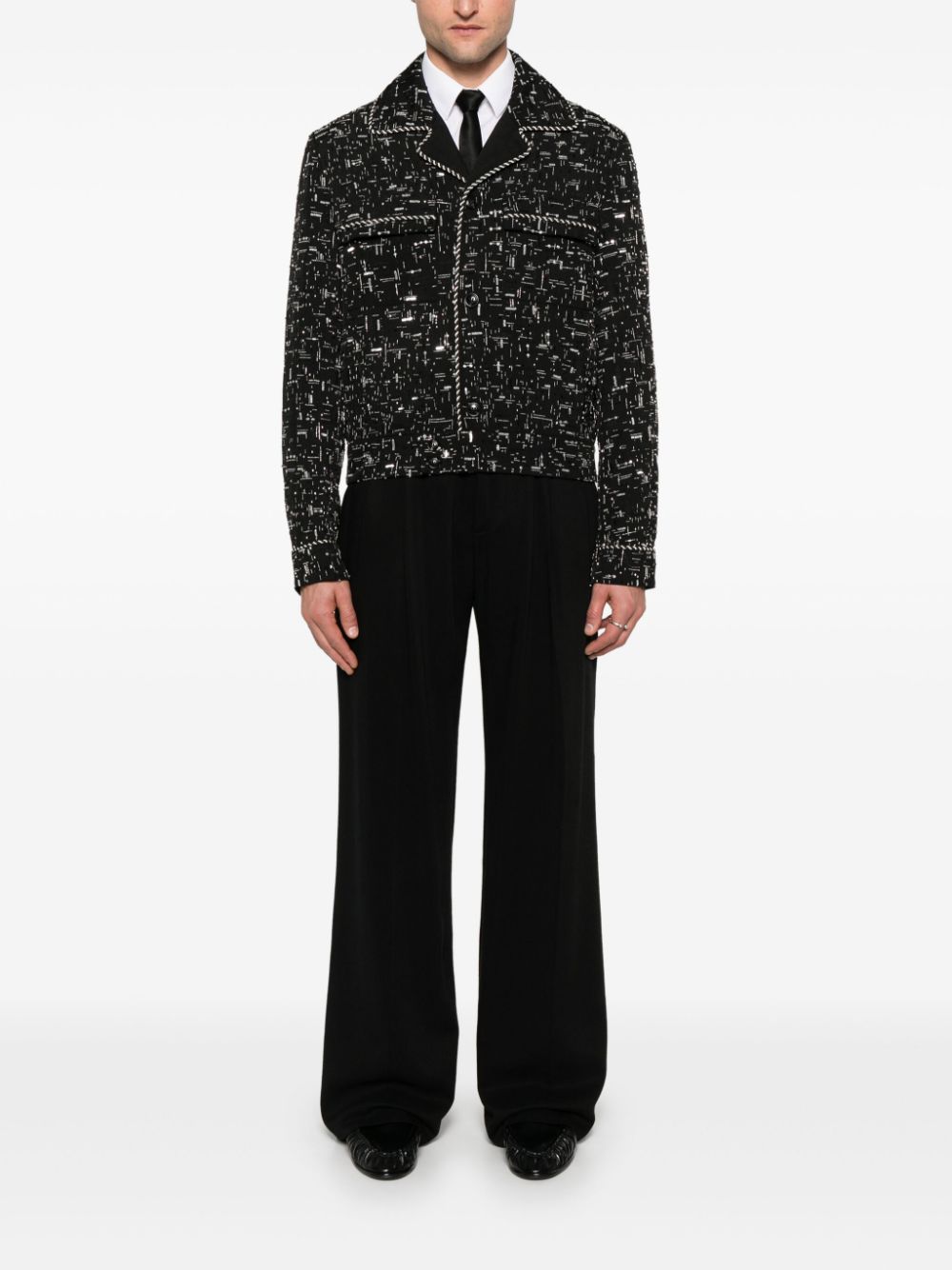 AMIRI beaded jacket - Black