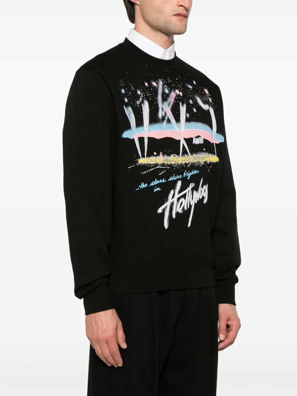 AMIRI Hollywood Lights sweater Zwart