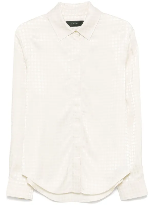 Amiri Ma-monogram Shirt in Neutrals