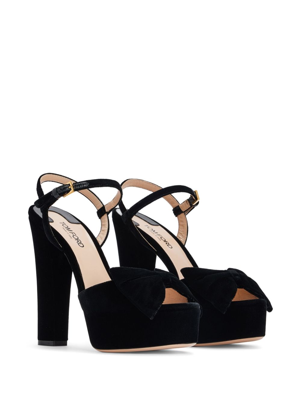 TOM FORD 130mm Brigitte sandals - Zwart