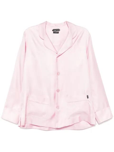 TOM FORD camisa de seda