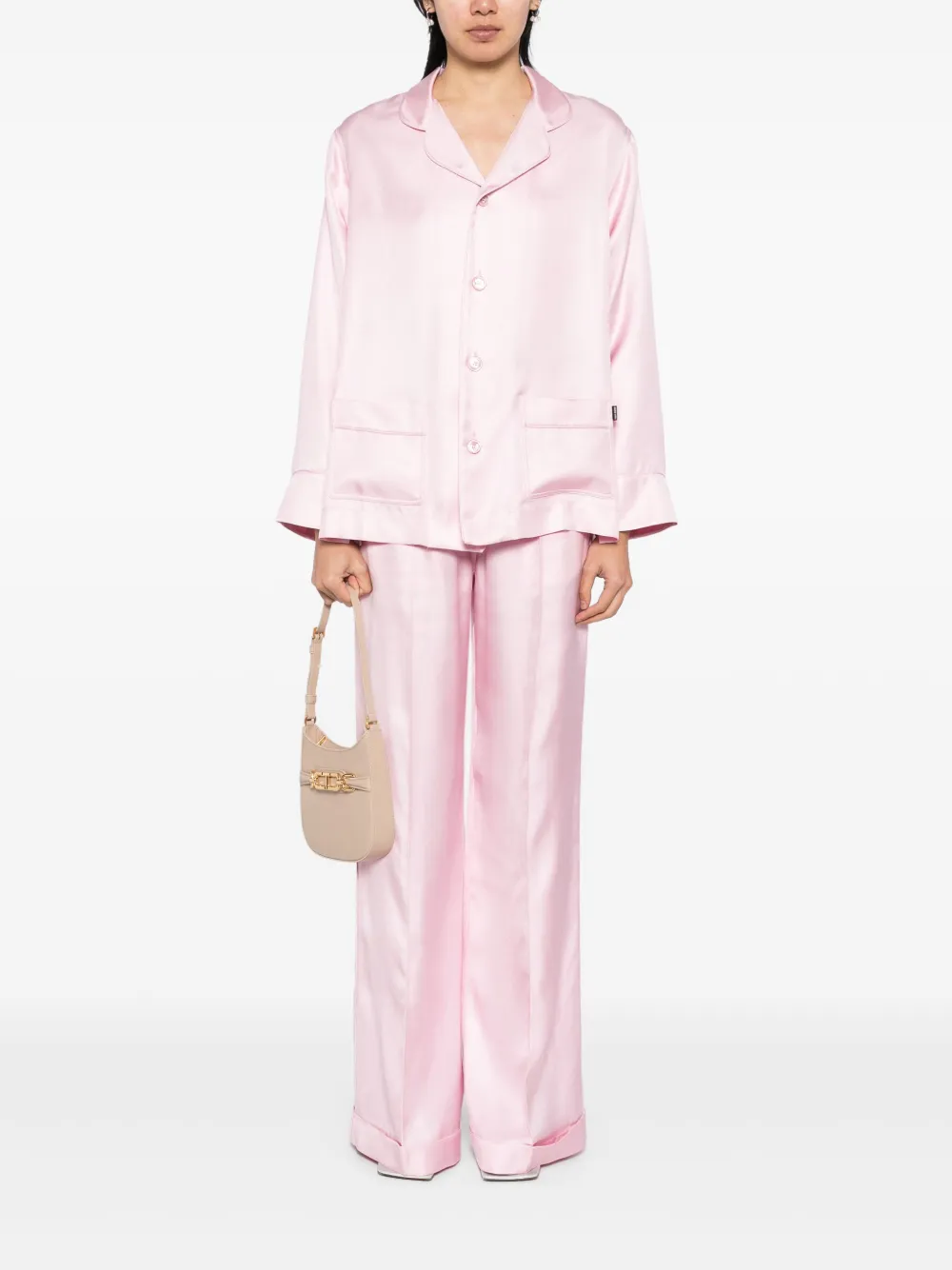 TOM FORD Zijden blouse - Roze