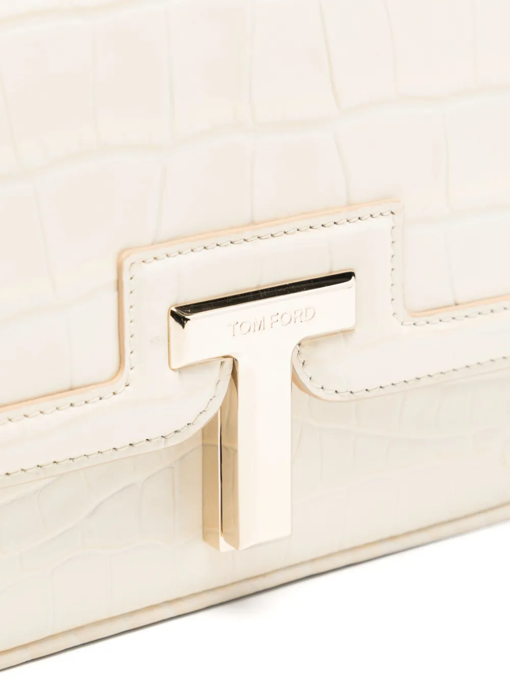 TOM FORD Wallis schoudertas Beige