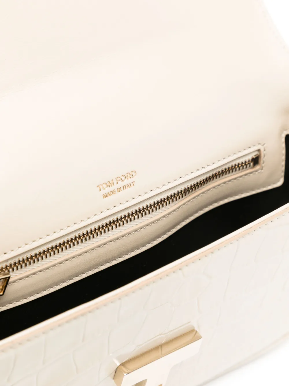 TOM FORD Wallis schoudertas Beige